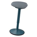 Afbeelding van Leitz 65450089 Ergo actieve kruk | verstelbaar | donkergrijs | 110 kg | LEI65450089