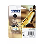 Afbeelding van Epson T1631 nr. 16XL inktcartridge zwart hoge capaciteit (origineel) | EPST1631