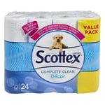 Afbeelding van Scottex kussenzacht toiletpapier | 2-laags | 24 rollen | QC-SCO-00044