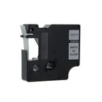Afbeelding van DYMO S0720600 / 45020 tape wit op transparant 12mm (huismerk) | ST45020