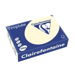 Afbeelding van Clairefontaine papier | crème | A4 | 210 gr. | 250 vel | CLA2204PC