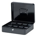 Afbeelding van Maul 5611490 stalen geldkist | metaal | zwart | met slot | MAU5611490
