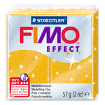 Afbeelding van Fimo 8020-112 klei effect | glitter goud | 57 gram | STA8020-112