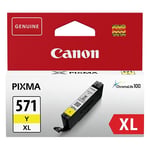Afbeelding van Canon CLI-571Y XL inktcartridge geel hoge capaciteit (origineel) | CANCLI-571YXL