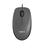 Afbeelding van Logitech M100 muis | optisch | bedraad | grijs | LOG910-005003