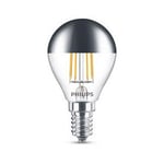 Afbeelding van Philips E14 kopspiegel filament LED-gloeilamp | 4W (35W) | warm wit | kogelmodel | PHLED00487