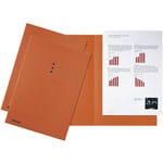 Afbeelding van Esselte inlegmap | karton | lijnbedrukking | A4 | oranje | 100 stuks | ESS2113413