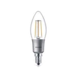 Afbeelding van Philips E14 filament LED-gloeilamp | DIMBAAR | 5W | kaarsmodel | PHLED00308