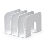 Afbeelding van Durable tijdschriftenhouder | kunststof | wit | 215x210x165mm | DUR5010
