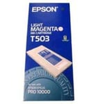 Afbeelding van Epson T503 inktcartridge licht magenta (origineel) | EPST503