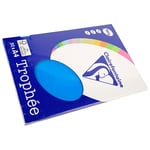 Afbeelding van Clairefontaine papier | caraïbenblauw | A4 | 160 gr. | 50 vel | CLA4161C