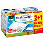 Afbeelding van Bison 6313576 Vochtvreter® Navulzak | Geurloos | 3 x 1 kg | BIS6313576