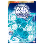 Afbeelding van Witte Reus Actief Toiletblok | Turquoise | 100 gram | QC-WI-00339