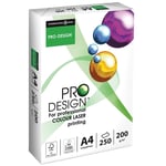 Afbeelding van Pro-Design papier A4 | wit | 250 vel | 200gr. | 1 pak | PRO88020151