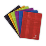 Afbeelding van Clairefontaine schrift assorti | A4 | geruit zonder kantlijn | 40 vel | 10 stuks | CLA3123C