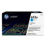 Afbeelding van HP CF321A nr. 653A toner cartridge cyaan (origineel) | HPCF321A