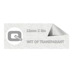Afbeelding van Brother TZe-135 tape wit op transparant 12mm x 8m (huismerk) | STTZe-135