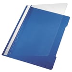 Afbeelding van Leitz 41910035 snelhechter | A4 | pvc | blauw | 25 stuks | LEI41910035