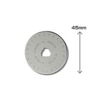 Afbeelding van Olfa RB45-1 roterend mes | reserve mes | 45 mm | 1 stuk | OLFRB45-1
