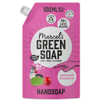 Afbeelding van Marcel's Green Soap handzeep navulling | Patchouli en Cranberry | 500 ml | QC-MAR-00041