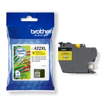 Afbeelding van Brother LC-422XLY inktcartridge geel hoge capaciteit (origineel) | BROLC-422XLY