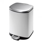 Afbeelding van EKO Della pedaalemmer | wit | 6 liter | EK240NA2274
