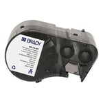Afbeelding van Brady M5-75-461 gelamineerde polyester labels zwart op wit/transparant | 66,68 mm x 25,4 mm (origineel) | BRAM5-75-461