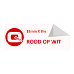Afbeelding van Brother TZe-242 tape rood op wit 18mm (huismerk) | STTZe-242