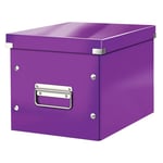 Afbeelding van Leitz 6109 cube opbergdoos | paars | medium | LEI61090062