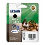 Afbeelding van Epson T0431 inktcartridge zwart (origineel) | EPST04314010