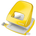 Afbeelding van Leitz 5008 NeXXt WOW perforator | geel | metaal | tot 30 vel | 2-gaats | LEI50081016
