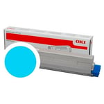 Afbeelding van OKI 47095703 toner cartridge cyaan (origineel) | OKI47095703