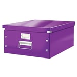 Afbeelding van Leitz 6045 WOW opbergdoos | paars metallic | groot | LEI60450062