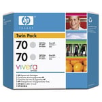 Afbeelding van HP 70 (CB342A) duopak lichtgrijs | HPCB342A