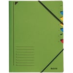 Afbeelding van Leitz sorteermap | groen | 7 tabs | LEI39070055