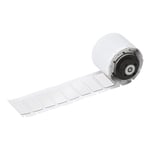 Afbeelding van Brady M6-03-7593-WT polyester labels wit | 27 mm x 15 mm (origineel) | BRAM6-03-7593-WT