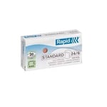Afbeelding van Rapid 24/6 | standaard nietjes | kopercoating | 1000 stuks | RAP202002