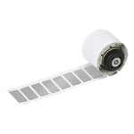 Afbeelding van Brady M6-02-7593-SL polyester labels zilver | 27 mm x 12,45 mm (origineel) | BRAM6-02-7593-SL