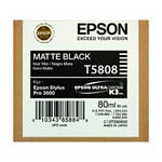 Afbeelding van Epson T5808 inktcartridge mat zwart (origineel) | EPST580800