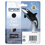 Afbeelding van Epson T7601 inktcartridge foto zwart (origineel) | EPST7601