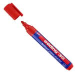 Afbeelding van Edding 30 brilliant paper marker | rood | ronde punt | 1,5-3 mm | EDD4-30002