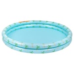 Afbeelding van Swim Essentials opblaasbaar kinderzwembad | palmbomen | Ø100 cm | 60 Liter | SEKP60L