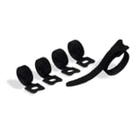 Afbeelding van Durable 503601 Cavoline Grip Tie klittenband kabelbinder | met lus | zwart | 10 mm | DUR503601
