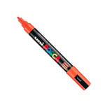 Afbeelding van POSCA PC-5M verfmarker | donkeroranje | ronde punt | 1,8 - 2,5 mm | POSPC5MOF