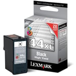 Afbeelding van Lexmark 18Y0144E nr. 44XL inktcartridge zwart hoge capaciteit (origineel) | LEX18Y0144