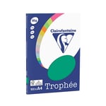 Afbeelding van Clairefontaine papier | dennengroen | A4 | 80 gr. | 100 vel | CLA4123C