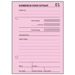 Afbeelding van Sigel Expres kasboek voor uitgaaf | A6 | 100 vel | SIG43005