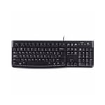 Afbeelding van Logitech K120 toetsenbord | QWERTY | USB | zwart | LOG920-002479
