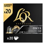 Afbeelding van L'OR Espresso Onyx koffiecups | 20 stuks | LOR4028372