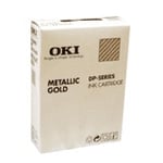 Afbeelding van OKI 41067615 inktcartridge metallic goud (origineel) | OKI41067615